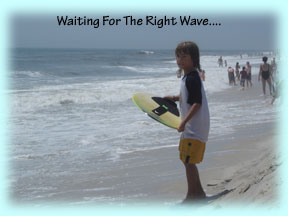 Fisher Greene of Oviedo, Florida Waits For Just The Right Wave!